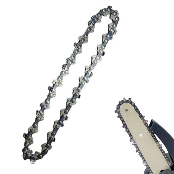 Ланцюг для акумуляторної міні пили Saw Chain 6″ крок 1/4” mini на шину 6 дюймів 37 ланок 18 зубів