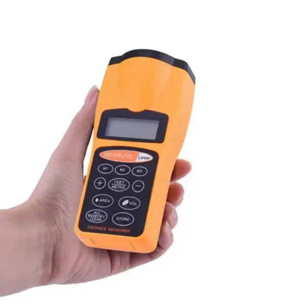 Ультразвуковой лазерный дальномер с экраном Ultrasonic CP 3007 Бесконтактная электронная рулетка линейка Ультразвуковой лазерный дальномер с экраном Ultrasonic CP 3007 Бесконтактная электронная рулетка линейка