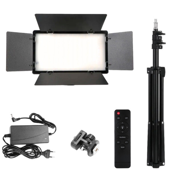 Прямоугольная светодиодная лампа U800 RGB 29х17см цветная со штативом 2м LED видеосвет для фото и видеосъёмок Прямоугольная светодиодная лампа U800 RGB 29х17см цветная со штативом 2м LED видеосвет для фото и видеосъёмок