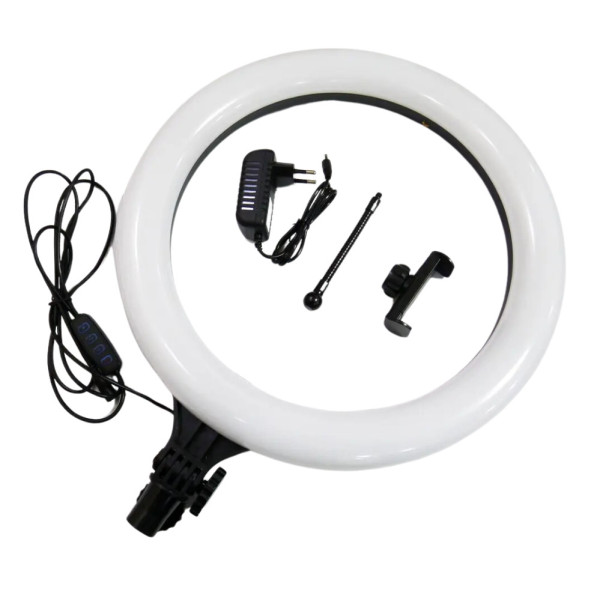 Кольцевая светодиодная лампа Ring Fill Light 39 см LED селфи лампа для фото видео блогеров визажистов А380 Кольцевая светодиодная лампа Ring Fill Light 39 см LED селфи лампа для фото видео блогеров визажистов А380