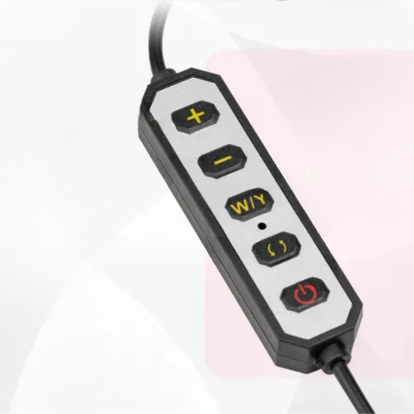 Безтіньова LED лампа дуга 70см Smart Moon Light HD-M8X Лампа на штативі для тату брів косметології