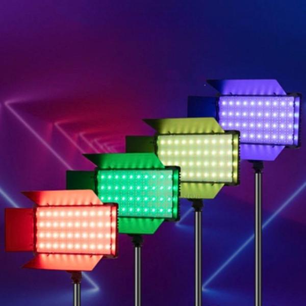 Прямоугольная светодиодная лампа U800 RGB 29х17см цветная со штативом 2м LED видеосвет для фото и видеосъёмок Прямоугольная светодиодная лампа U800 RGB 29х17см цветная со штативом 2м LED видеосвет для фото и видеосъёмок