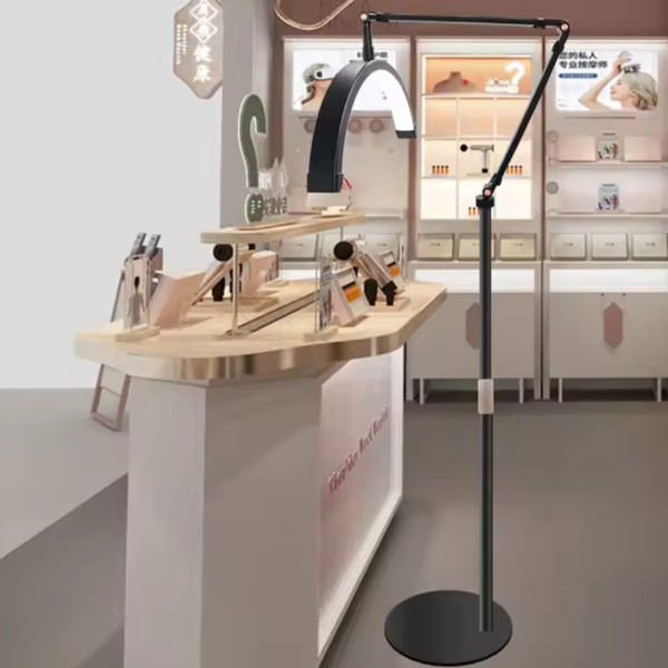 Безтіньова LED лампа Smart Moon Light HD-M2X Лампа на штативі для відеооглядів вій тату брів косметології