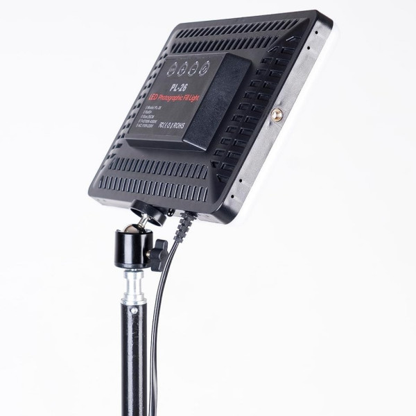 Прямоугольная светодиодная лампа 23х16см PL260 с пультом и штативом 2м LED прожектор для фото видеосъёмок Прямоугольная светодиодная лампа 23х16см PL260 с пультом и штативом 2м LED прожектор для фото видеосъёмок