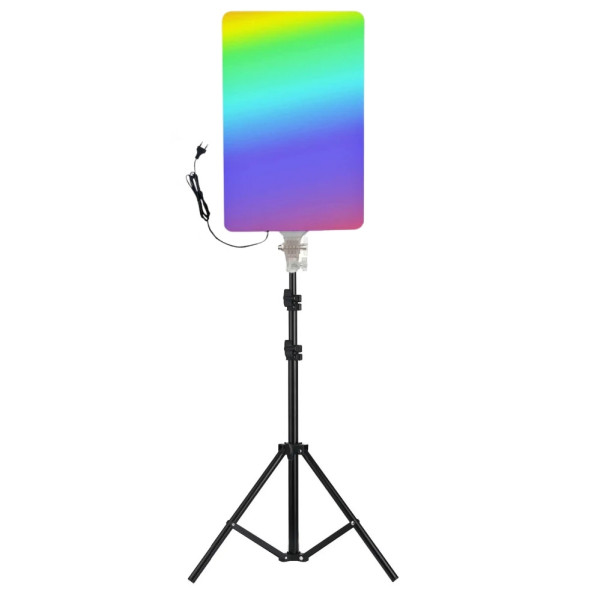 Прямоугольная RGB лампа 50х35cм с пультом и штативом 2м LED видеосвет PM-60 для фото и видеосъемки Прямоугольная RGB лампа 50х35cм с пультом и штативом 2м LED видеосвет PM-60 для фото и видеосъемки
