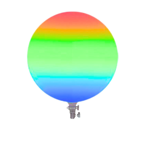 Светодиодная круглая лампа с пультом цветная 33 см RGB-LED Fill Light GS-330 портативный видеосвет для съёмки Светодиодная круглая лампа с пультом цветная 33 см RGB-LED Fill Light GS-330 портативный видеосвет для съёмки