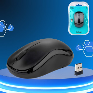 Бездротова комп'ютерна миша Logitech M186 універсальна оптична мишка USB для ноутбука комп'ютера
