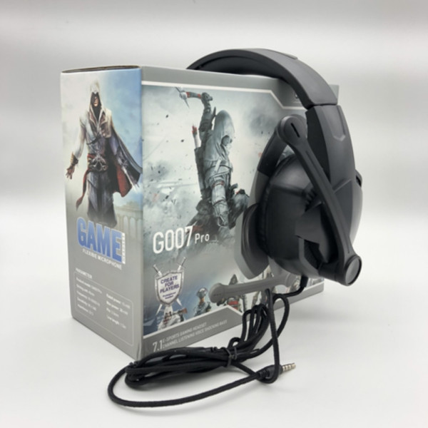 Наушники проводные игровые для ПК G007 Pro Игровые наушники накладные с микрофоном Игровая гарнитура Наушники проводные игровые для ПК G007 Pro Игровые наушники накладные с микрофоном Игровая гарнитура