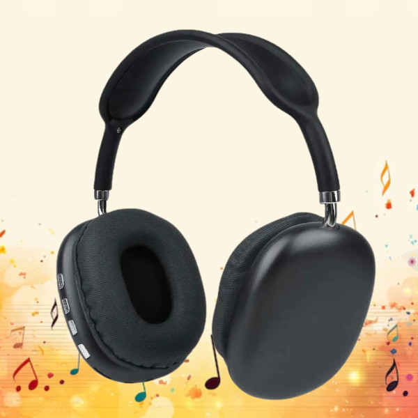 Наушники беспроводные Stereo Headset P9 Bluetooth Накладная спортивная гарнитура для телефона MP3 AUX