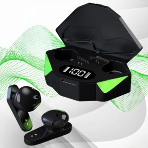 Беспроводные наушники TWS-Х15 с RGB подсветкой и зарядным кейсом сенсорная Bluetooth гарнитура