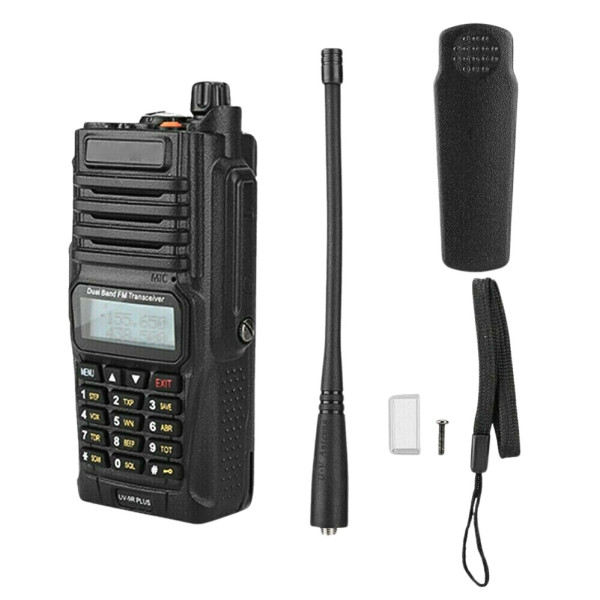 Портативная рация Baofeng UV 9R plus аккумуляторная двухдиапазонная радиостанция водонепроницаемая IP57 Портативная рация Baofeng UV 9R plus аккумуляторная двухдиапазонная радиостанция водонепроницаемая IP57