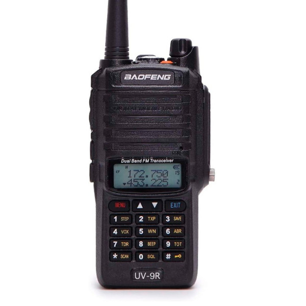 Портативная рация Baofeng UV 9R plus аккумуляторная двухдиапазонная радиостанция водонепроницаемая IP57 Портативная рация Baofeng UV 9R plus аккумуляторная двухдиапазонная радиостанция водонепроницаемая IP57