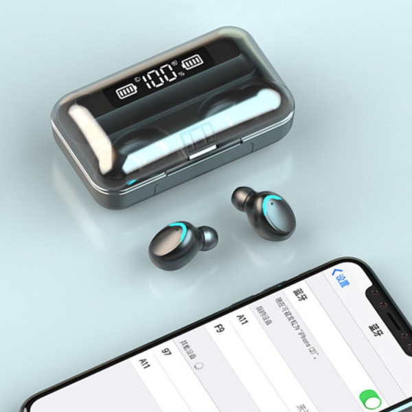 Наушники TWS BTH-F9-5 беспроводные сенсорные Bluetooth Наушники вкладыши с зарядным кейсом