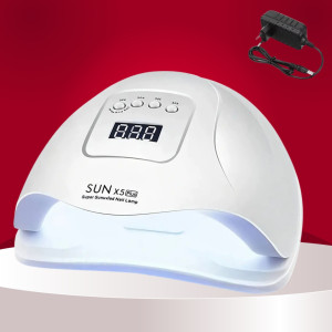 Ультрафиолетовая лампа для маникюра и педикюра SUN X5 Plus настольная UV LED лампа 120W с датчиком движения