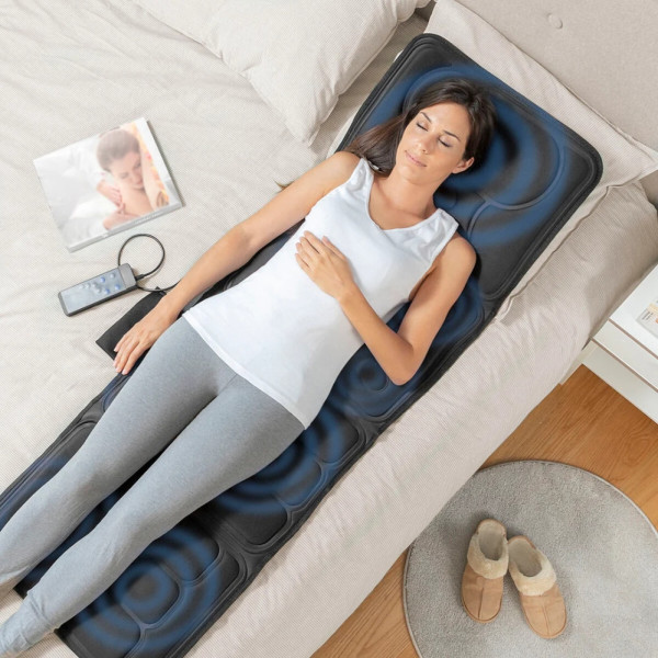 Массажный матрас с подогревом и пультом Body Massage Mat Массажер коврик с вибрацией для всего тела Массажный матрас с подогревом и пультом Body Massage Mat Массажер коврик с вибрацией для всего тела