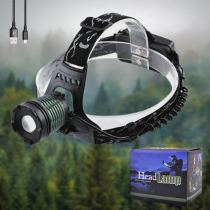 Налобный фонарь на аккумуляторах Head Lamp 8775 с фокусировкой луча Перезаряжаемый Led фонарик на голову