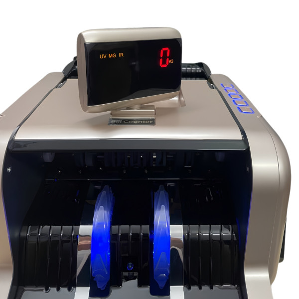 Счетная машинка AL-2600 с детектором UV MG IR автоматический счетчик банкнот с большим LED дисплеем Счетная машинка AL-2600 с детектором UV MG IR автоматический счетчик банкнот с большим LED дисплеем