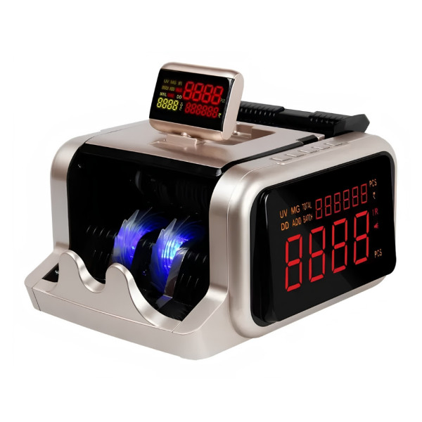 Счетная машинка AL-2600 с детектором UV MG IR автоматический счетчик банкнот с большим LED дисплеем Счетная машинка AL-2600 с детектором UV MG IR автоматический счетчик банкнот с большим LED дисплеем