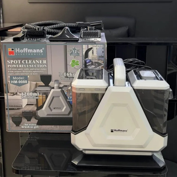 Моющий пылесос HM-9088 для дома Hoffmans Electronics Очиститель для домашней химчистки с насадками 800W
