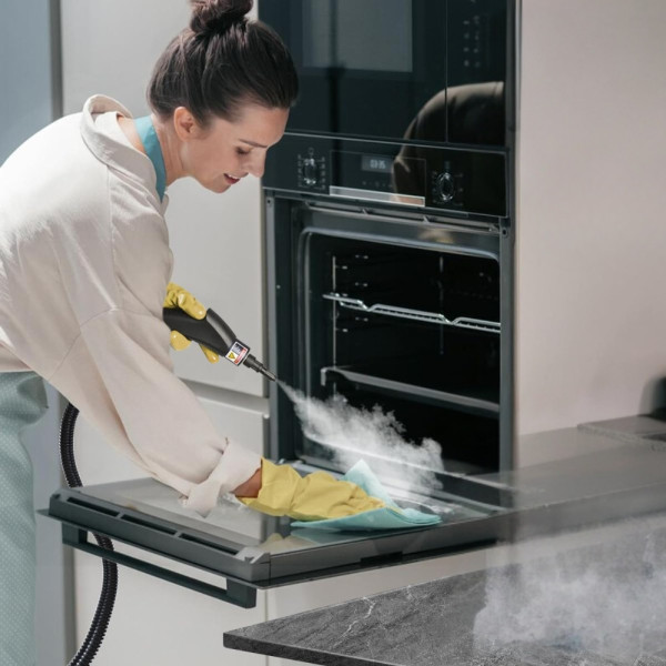 Универсальный пароочиститель 2500Вт Steam Cleaner с насадками ручной многофункциональный для дома
