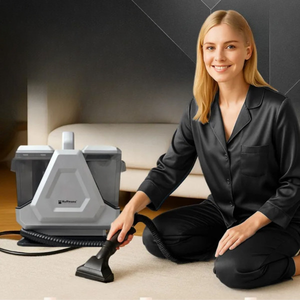 Моющий пылесос HM-9088 для дома Hoffmans Electronics Очиститель для домашней химчистки с насадками 800W