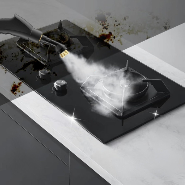 Универсальный пароочиститель 2500Вт Steam Cleaner с насадками ручной многофункциональный для дома
