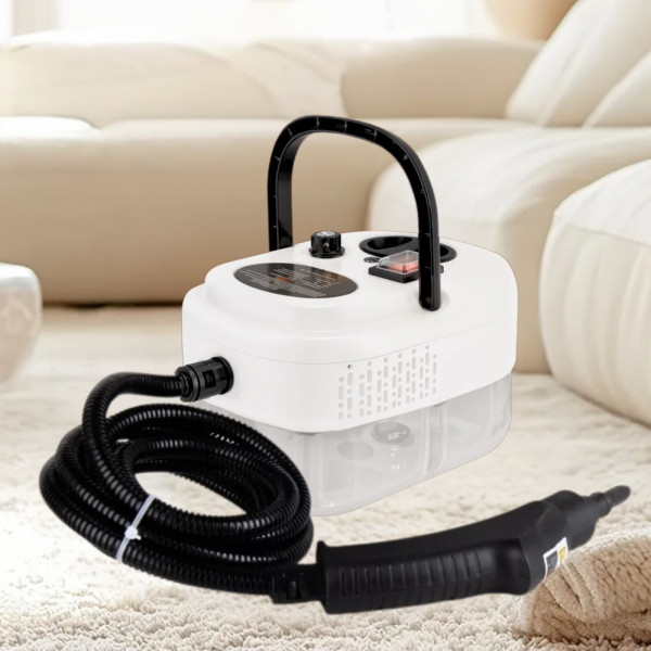 Универсальный пароочиститель 2500Вт Steam Cleaner с насадками ручной многофункциональный для дома