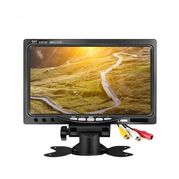 Монитор цветной TFT LCD для камеры заднего вида с пультом автомобильный экран 7 Монитор цветной TFT LCD для камеры заднего вида с пультом автомобильный экран 7
