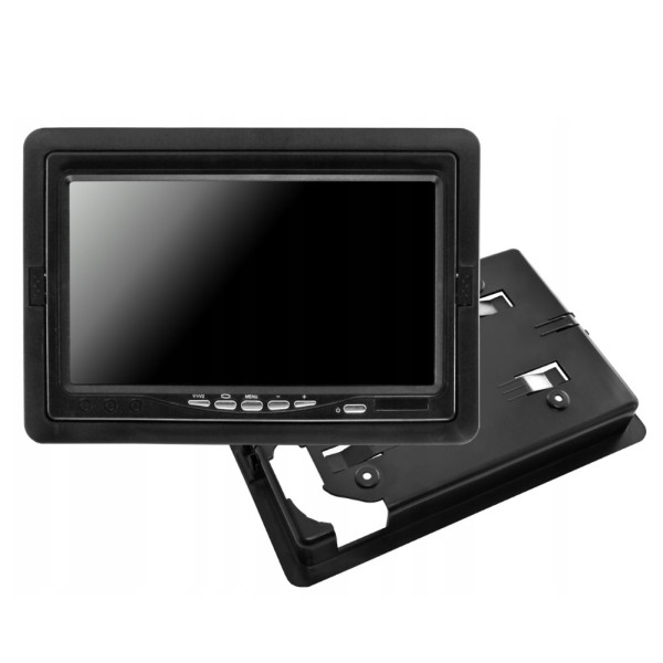 Монитор цветной TFT LCD для камеры заднего вида с пультом автомобильный экран 7 Монитор цветной TFT LCD для камеры заднего вида с пультом автомобильный экран 7