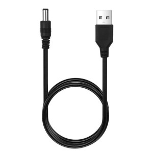 Кабель питания провод для WI-FI роутера USB DC 5V шнур от повербанка чёрный