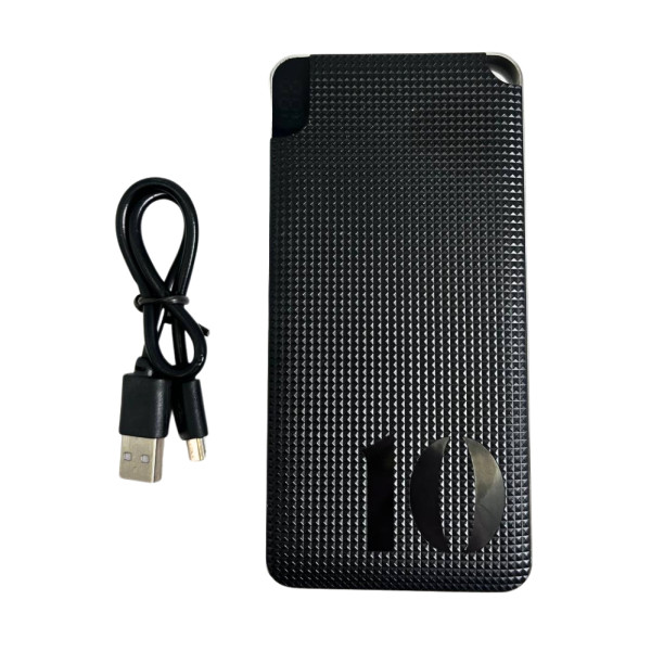 Внешний аккумулятор с дисплеем Power Bank MMCtech 15000 mAh Повербанк Черный
