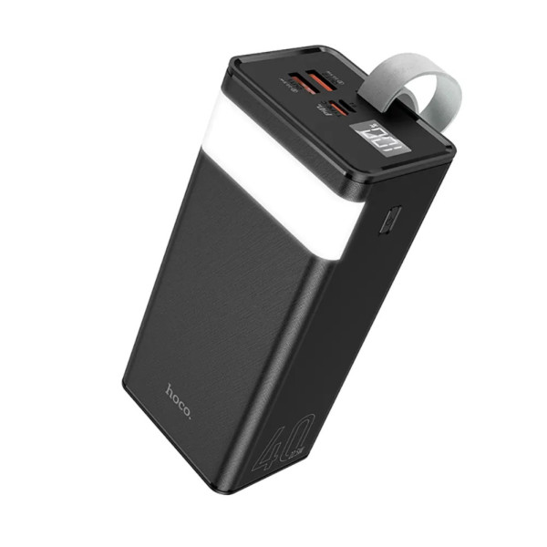 Повербанк с быстрой зарядкой hoco J86 40000 mAh внешний аккумулятор 22,5W Power bank USB Type-C micro USB Повербанк с быстрой зарядкой hoco J86 40000 mAh внешний аккумулятор 22,5W Power bank USB Type-C micro USB