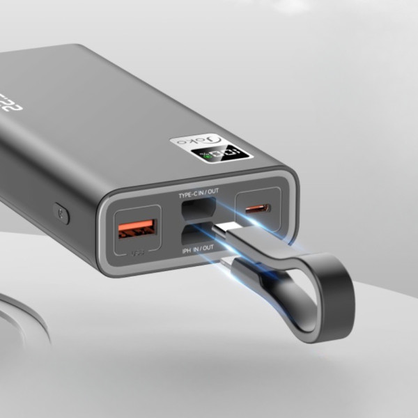 Повербанк 30000 mAh Внешний аккумулятор Joko J41 с дисплеем зарядное устройство 22.5W USB Type-C Lightning для телефона Повербанк 30000 mAh Внешний аккумулятор Joko J41 с дисплеем зарядное устройство 22.5W USB Type-C Lightning для телефона