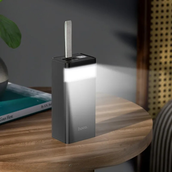 Повербанк с быстрой зарядкой hoco J86 40000 mAh внешний аккумулятор 22,5W Power bank USB Type-C micro USB Повербанк с быстрой зарядкой hoco J86 40000 mAh внешний аккумулятор 22,5W Power bank USB Type-C micro USB