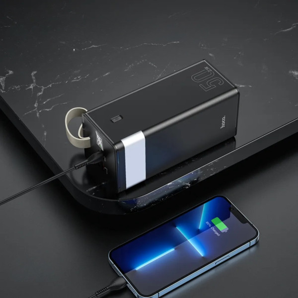 Повербанк hoco J86А 50000 mAh с быстрой зарядкой внешний аккумулятор 22,5W Power bank USB Type-C micro USB Повербанк hoco J86А 50000 mAh с быстрой зарядкой внешний аккумулятор 22,5W Power bank USB Type-C micro USB