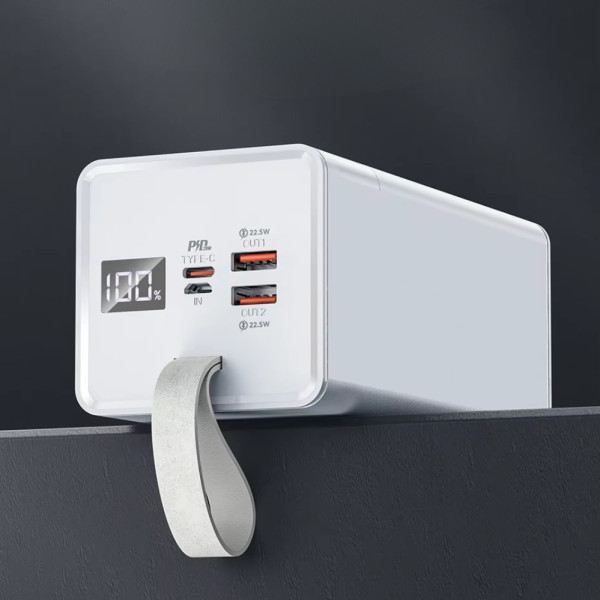Повербанк с быстрой зарядкой hoco J86 40000 mAh внешний аккумулятор 22,5W Power bank USB Type-C micro USB Повербанк с быстрой зарядкой hoco J86 40000 mAh внешний аккумулятор 22,5W Power bank USB Type-C micro USB