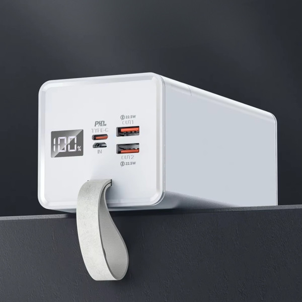 Повербанк hoco J86А 50000 mAh с быстрой зарядкой внешний аккумулятор 22,5W Power bank USB Type-C micro USB Повербанк hoco J86А 50000 mAh с быстрой зарядкой внешний аккумулятор 22,5W Power bank USB Type-C micro USB