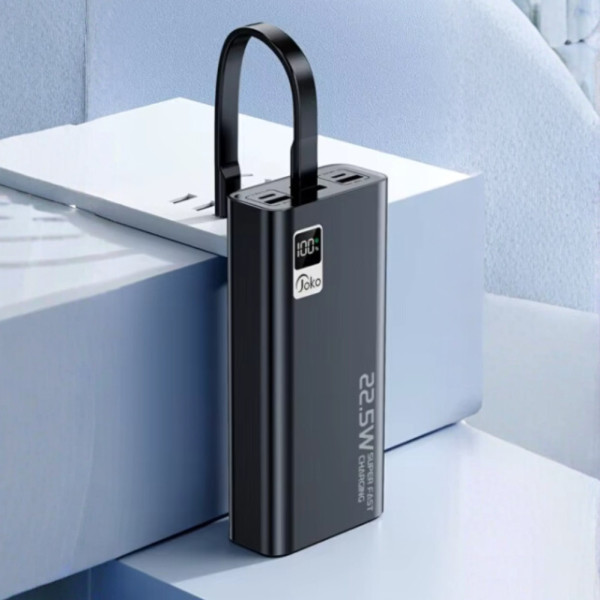 Повербанк 30000 mAh Внешний аккумулятор Joko J41 с дисплеем зарядное устройство 22.5W USB Type-C Lightning для телефона Повербанк 30000 mAh Внешний аккумулятор Joko J41 с дисплеем зарядное устройство 22.5W USB Type-C Lightning для телефона