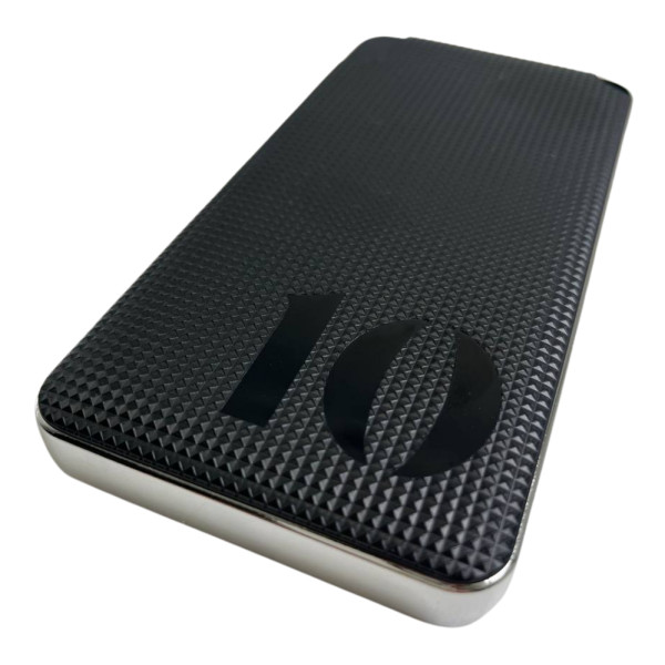 Внешний аккумулятор с дисплеем Power Bank MMCtech 15000 mAh Повербанк Черный