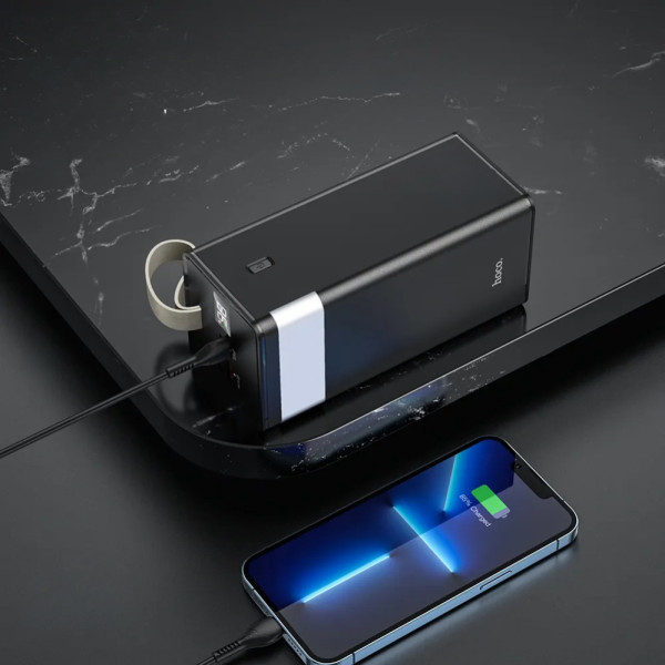 Повербанк с быстрой зарядкой hoco J86 40000 mAh внешний аккумулятор 22,5W Power bank USB Type-C micro USB Повербанк с быстрой зарядкой hoco J86 40000 mAh внешний аккумулятор 22,5W Power bank USB Type-C micro USB