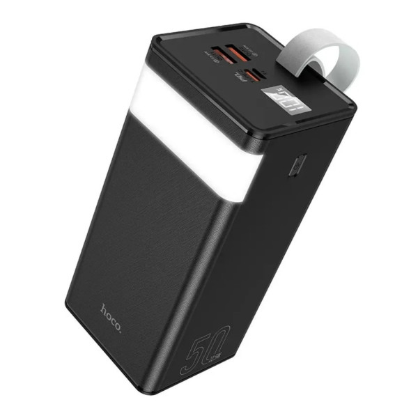 Повербанк hoco J86А 50000 mAh с быстрой зарядкой внешний аккумулятор 22,5W Power bank USB Type-C micro USB Повербанк hoco J86А 50000 mAh с быстрой зарядкой внешний аккумулятор 22,5W Power bank USB Type-C micro USB