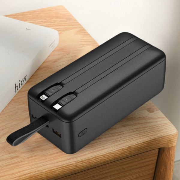 Портативный повербанк LENYES PX587D 50000 mAh зарядное устройство 22.5W Power bank USB Type-C Lightning Портативный повербанк LENYES PX587D 50000 mAh зарядное устройство 22.5W Power bank USB Type-C Lightning