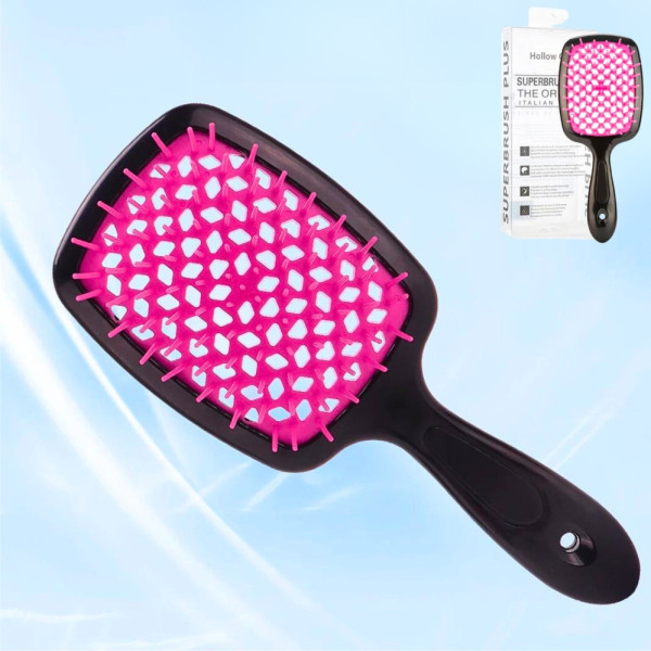 Расческа Superbrush для укладки всех типов волос любой длины в коробке массажная