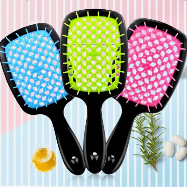Расческа Superbrush для укладки всех типов волос любой длины в коробке массажная