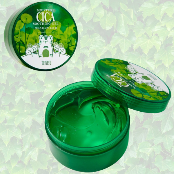 Универсальный гель Moisture Cica Soothing Gel для лица и тела с экстрактом центеллы 300 мл