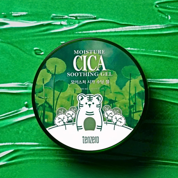 Универсальный гель Moisture Cica Soothing Gel для лица и тела с экстрактом центеллы 300 мл