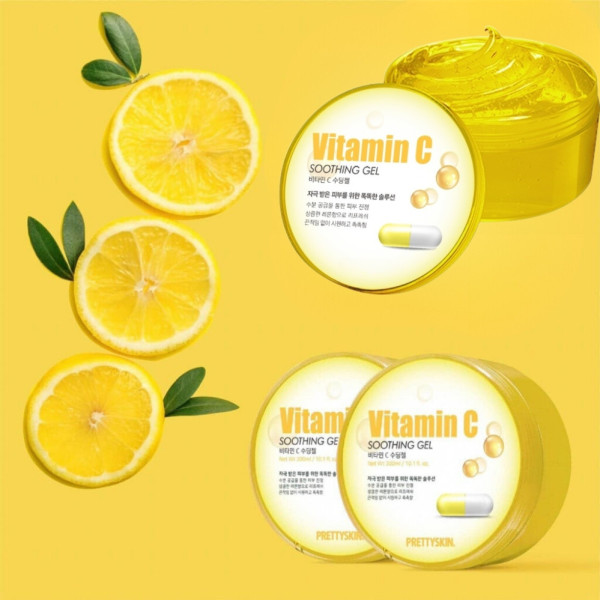 Гель универсальный Vitamin C Soothing Gel для лица и тела с витамином С успокаивающий 300 мл