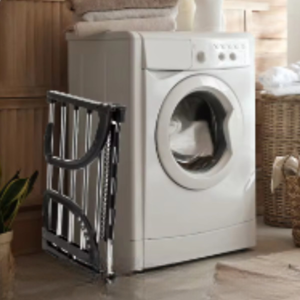 Сушилка для белья раскладная на радиатор Folding Clothes Hanger 3269В Двойная складная сушка для одежды обуви