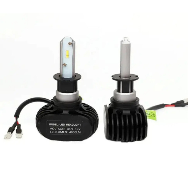 Светодиодные LED лампы для фар S1 H3 Автомобильные лампы 2 шт в комплекте Светодиодные LED лампы для фар S1 H3 Автомобильные лампы 2 шт в комплекте