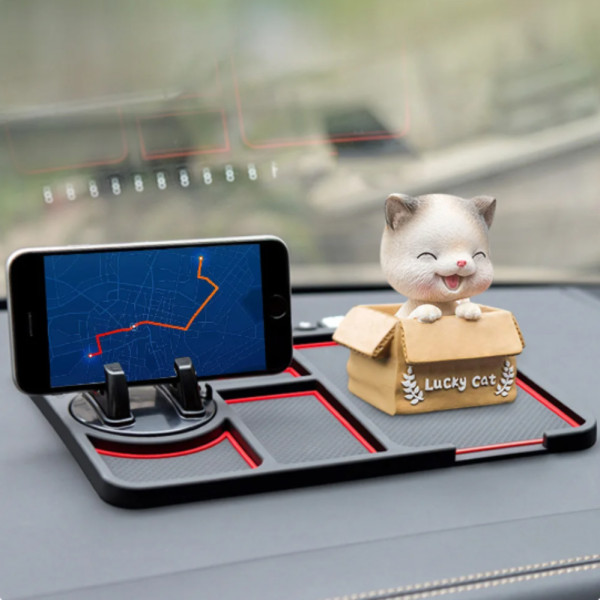 Протиковзкий килимок в авто Silicone Car Phone Holder Органайзер для мобільного телефону липкий тримач Протиковзкий килимок в авто Silicone Car Phone Holder Органайзер для мобільного телефону липкий тримач